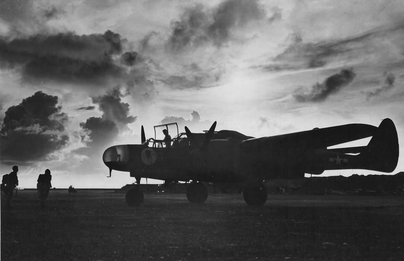P-61A Black Widow 42-5524 Midnight Mickey of the 6th Night Fighter Squadron Saipan