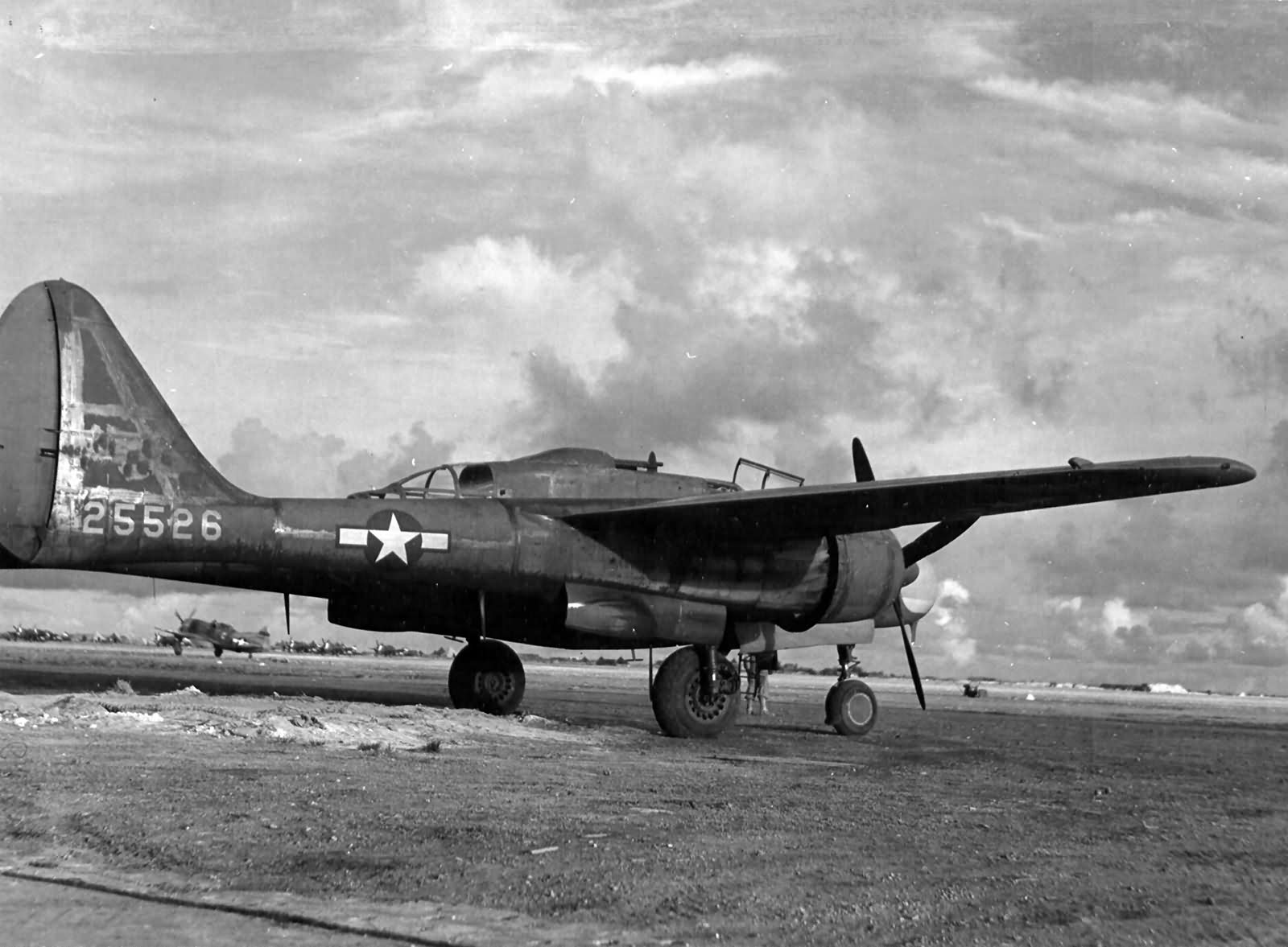 P-61A 42-5526 Nightie Mission of the 6th Night Fighter Squadron Saipan