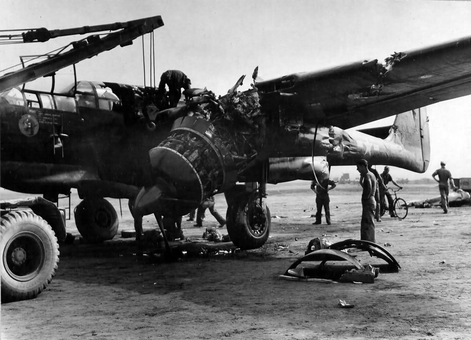 P-61A 42-5610 Midnite Madness of the 548th NFS April 1945