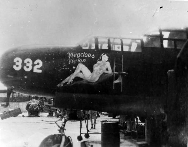 P-61 Black Widow #332 „Vivacious Vivian” of the 550th Night Fighter Squadron