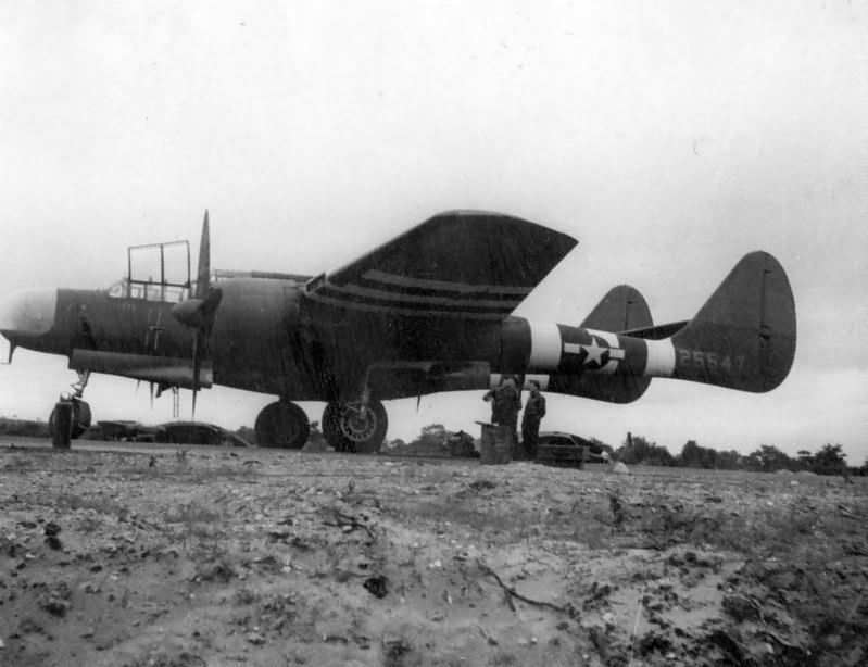 P-61 Black Widow 42-5547 of the 422nd Night Fighter Squadron