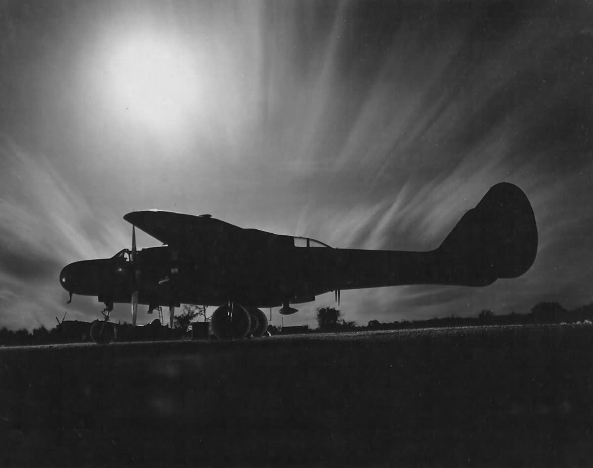 P-61 Black Widow of the 7th AF Base In The Marianas