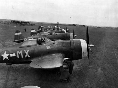 P-47 Thunderbolt 42-7954 England