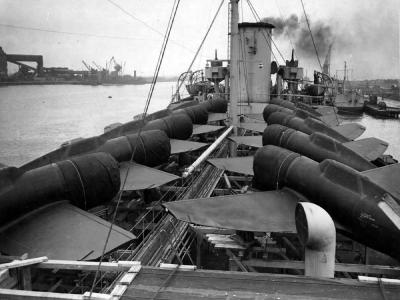 Belfast Northern Ireland bearing a cargo of Republic P-47 13 February 1944