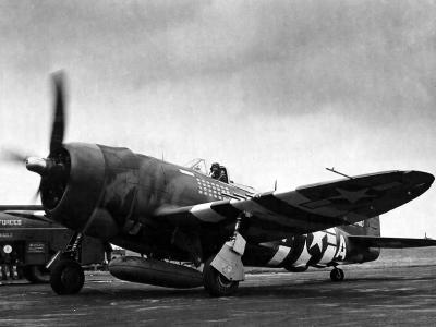 P-47D-25 42-26418 of the 61st FS, 56th FG, pilot Col Francis S. Gabreski