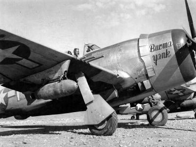 P-47D Thunderbolt 42-27480 of the 89th FS, 80th Fighter Group – Myitkyina Burma