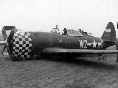 P-47D Thunderbolt 42-74742 WZ-D „Snafu” of the 83rd FS, 78th Fighter Group