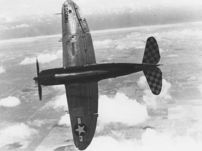 P-47 Thunderbolt black 88 45-49355 “Big Stud”, pilot Col Robert Baseler of the 325th FG 2