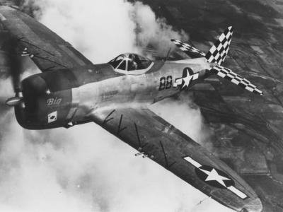 P-47 black 88 45-49355 pilot Col Robert Baseler of the 325th FG 3