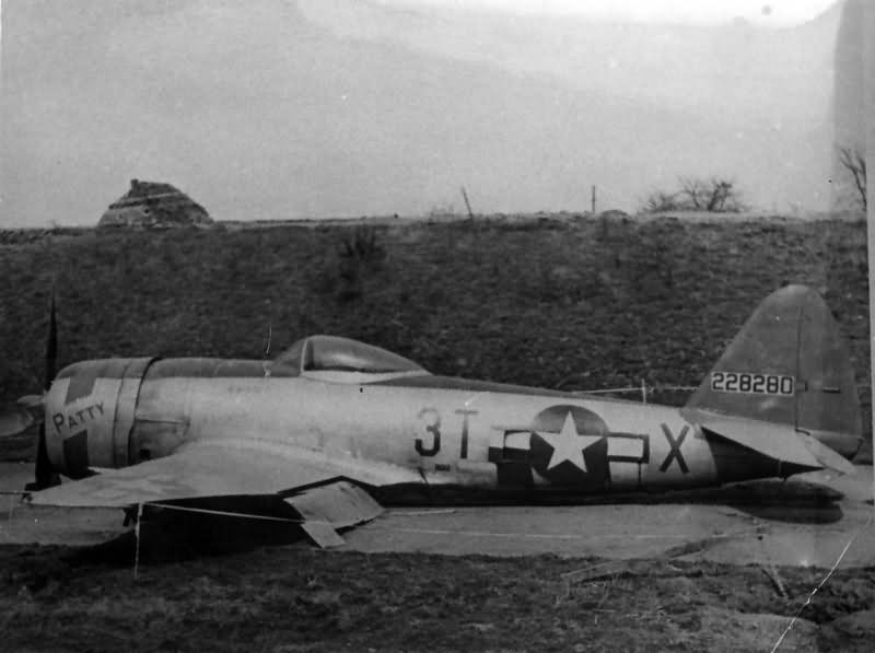 P-47D Thunderbolt coded 3T-X 42-28280 „Patty” of the 36th Fighter Group