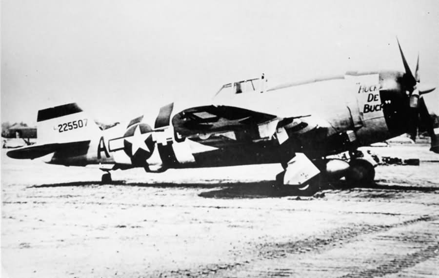 P-47 Thunderbolt 42-25507 of the 405th Fighter Group