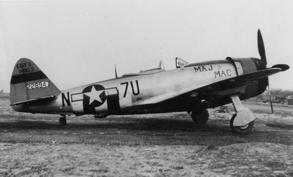 P-47D Thunderbolt 7U-N serial 42-28947 of the 36th FG, 23rd Fighter Squadron