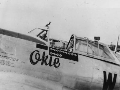 P-47D Thunderbolt „Okie” of the 84th FS, 78th Fighter Group pilot Lt Quince Brown
