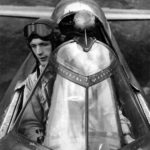 2lt Eugene J Timony from 63rd FS, 56th FG in cockpit of his P-47