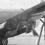 Battle damaged P-47 Thunderbolt on airfield 2