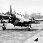 Lt Col. John Haesler prepares to take off in P-47 397th FS in France 1944