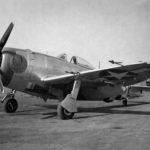 P-47D Thunderbolt 42-26637 „Kokomo” VM-P of the 551st FS. 495th FG, pilot MGEN Kepner