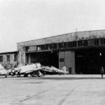 P-47D Thunderbolt code 4K-V, serial 42-28533 of the 506th FS, 404th Fighter Group on the ramp at Fritzlar AB Germany