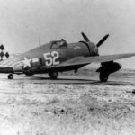 P-47 Thunderbolt white 52 of the 325th Fighter Group, 318th FS