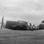 P-47 Thunderbolt in flight