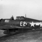P-47 Thunderbolt E2-W 42-75221 „Contrary Mary” of the 375th FS, 361st Fighter Group