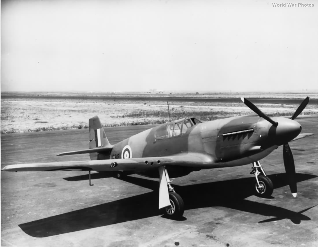 Mustang Mk I AG348 Mines Field
