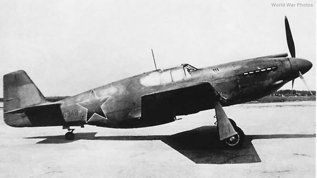 Soviet P-51 AG348