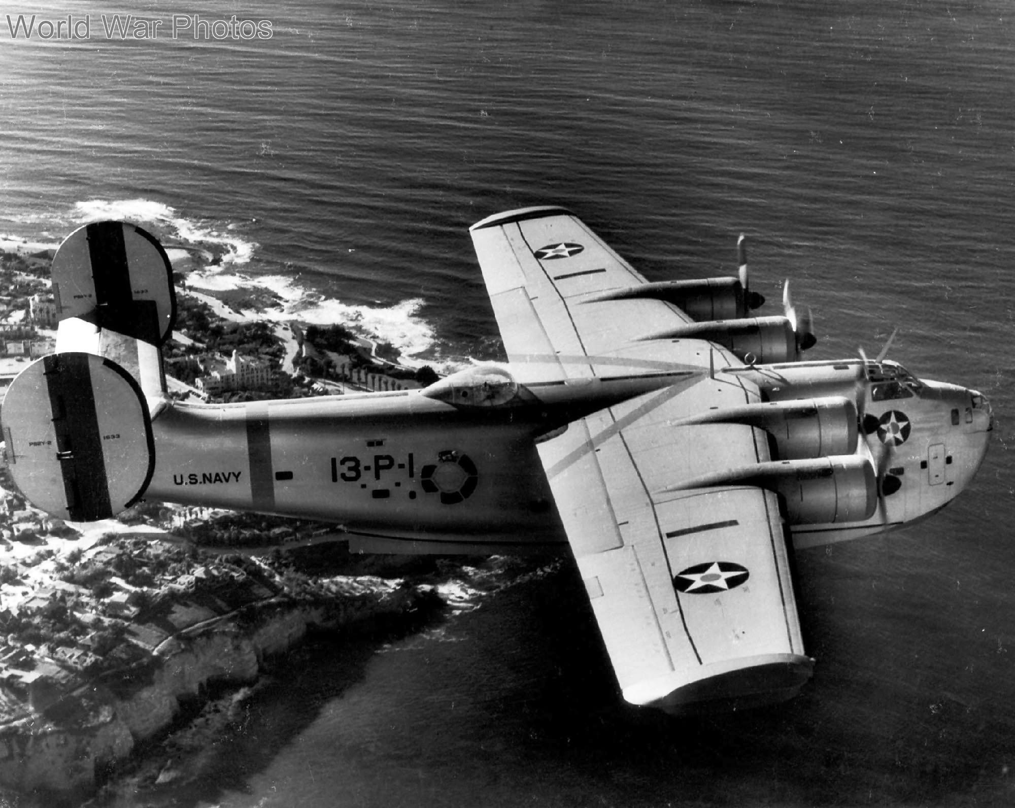 PB2Y-2 BuNo 1633 code 13-P-1 of the VP-13