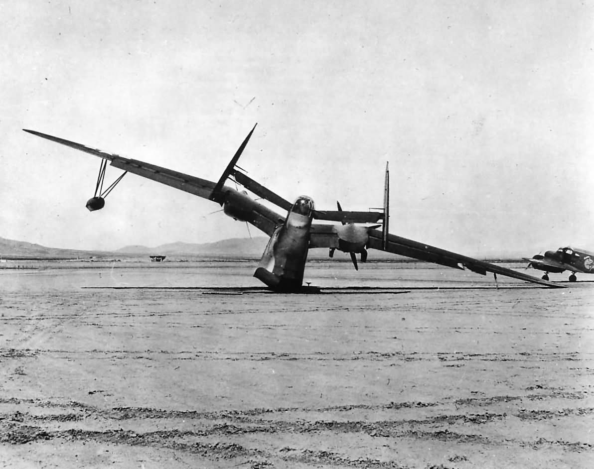 Martin Mariner PBM-3D Makes Dry Landing in Arizona Desert 1944