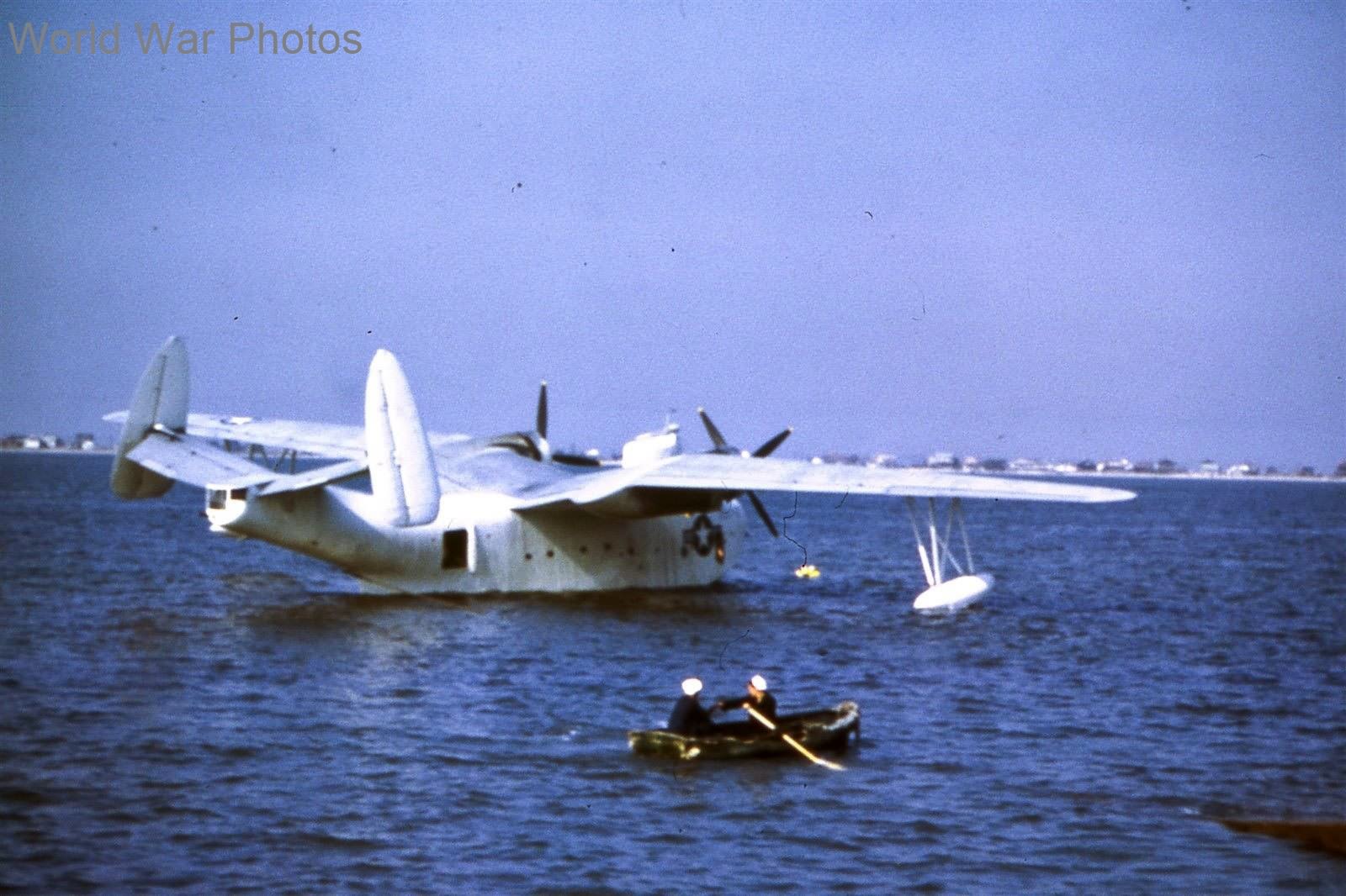 PBM-3S of the VP-8 in water at NAS Norfol, Virginia 1943