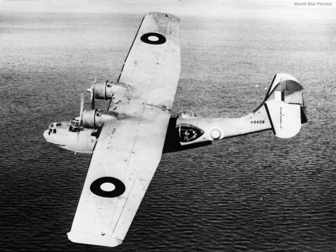 Catalina Mk I W8406 of No. 209 Squadron RAF January 1941