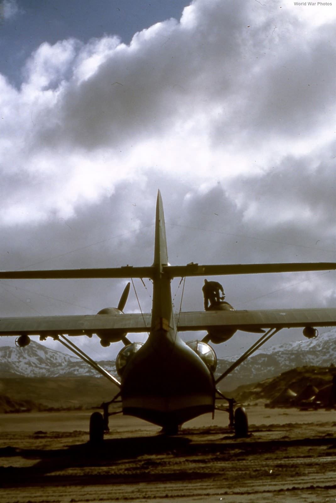Fleet Air Wing 4 Catalina in color Aleutians ’43