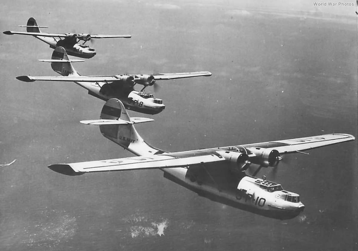 PBY-1 of VP-3 on nonstop flight from San Diego to Coco Solo 1937
