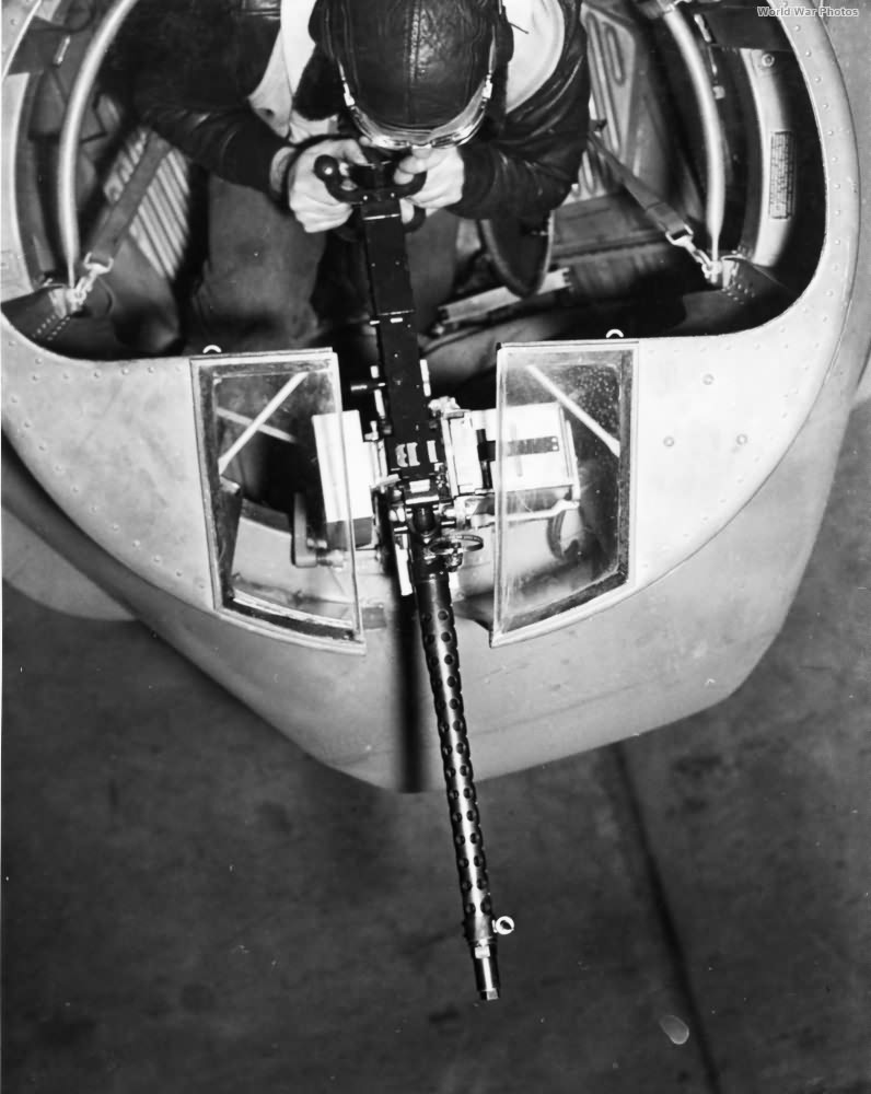 PBY-5 bow gun position