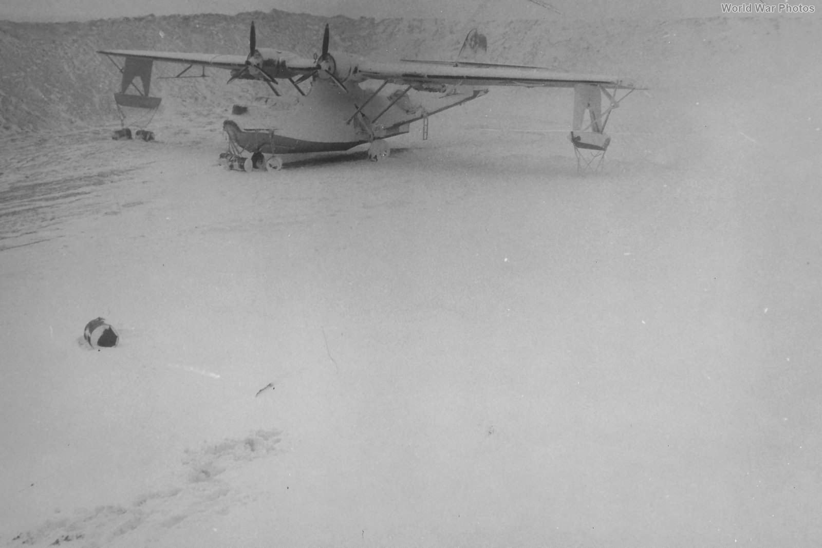 Catalina of the VP-41 in Aleutian Snow 1942 2
