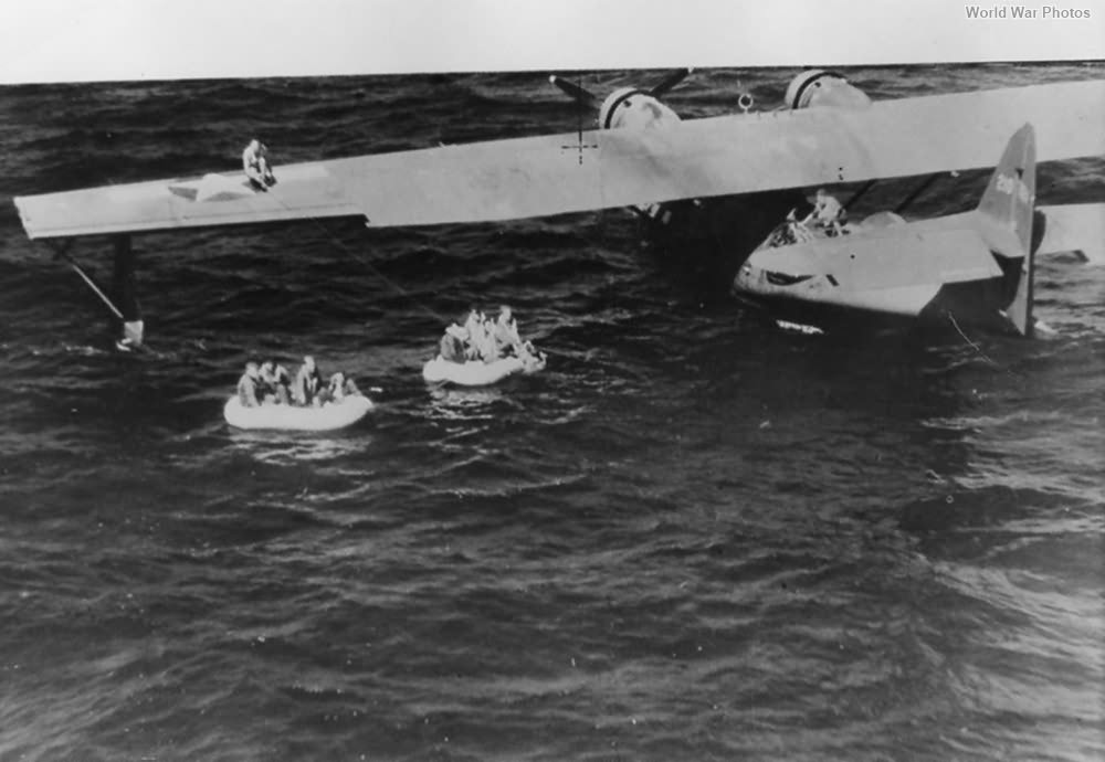 USAAF Catalina rescue B-17 Crew Sardinia 43
