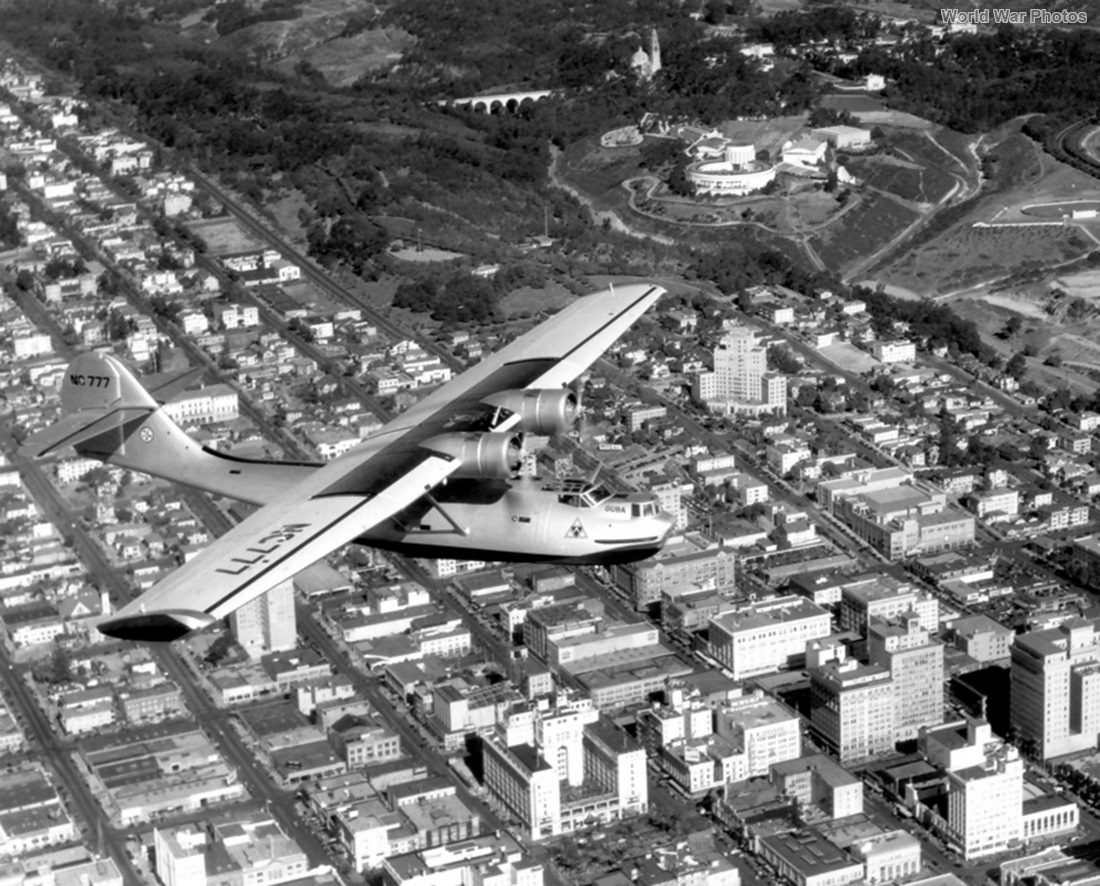 Consolidated PBY GUBA in flight