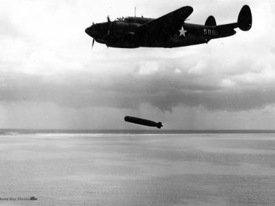 PV-1 Dropping Training Torpedo near NAS Banana River