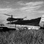 Wreck of B-25J 43-3951 „Cornhusker” and YR-4B, Burma