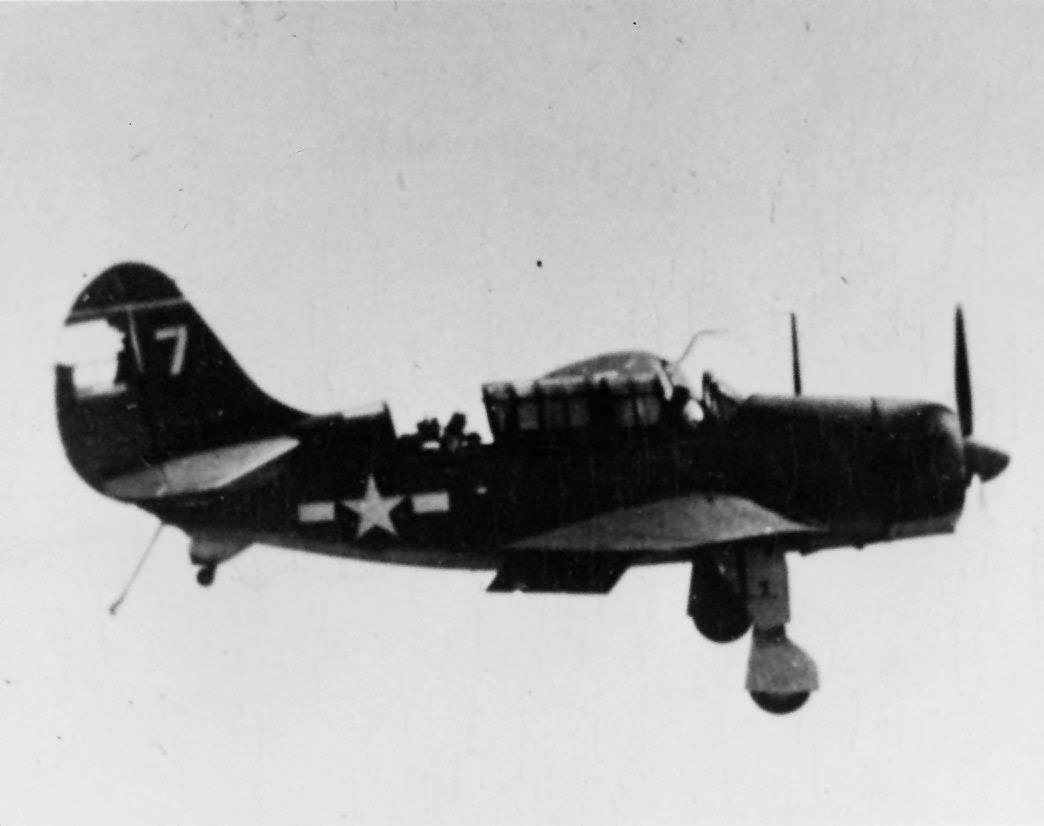 Damaged SB2C-1C