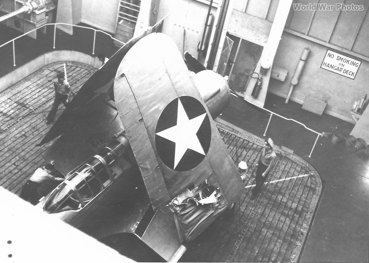 SB2U-2 USS Charger September 1942