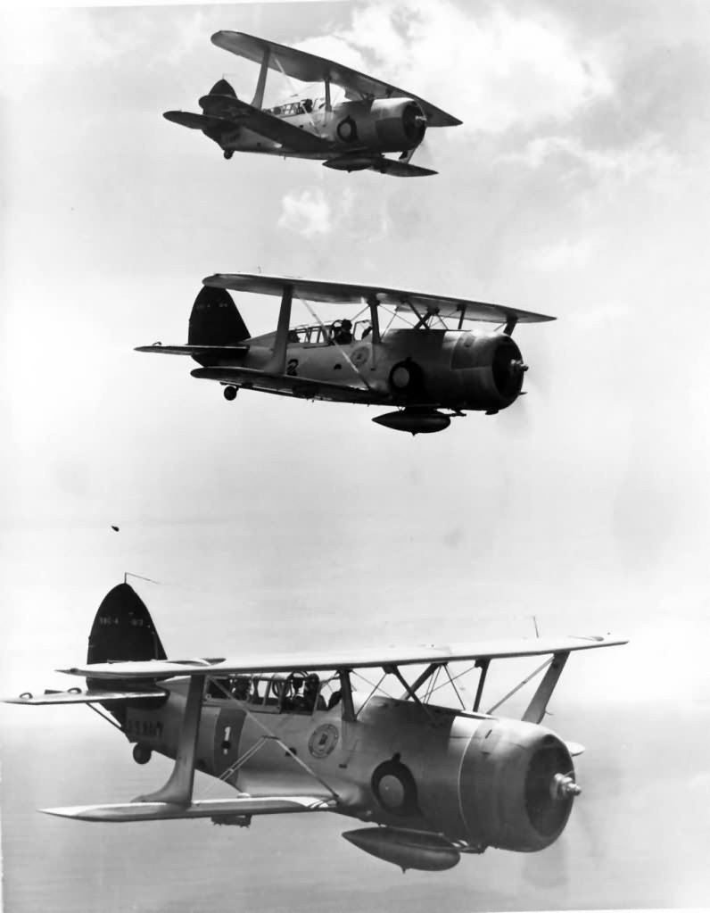 Curtiss Helldivers from NRAB New York