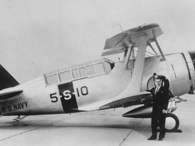 Curtiss SBC-3 BuNo 0533 5-S-10 of the VS-5