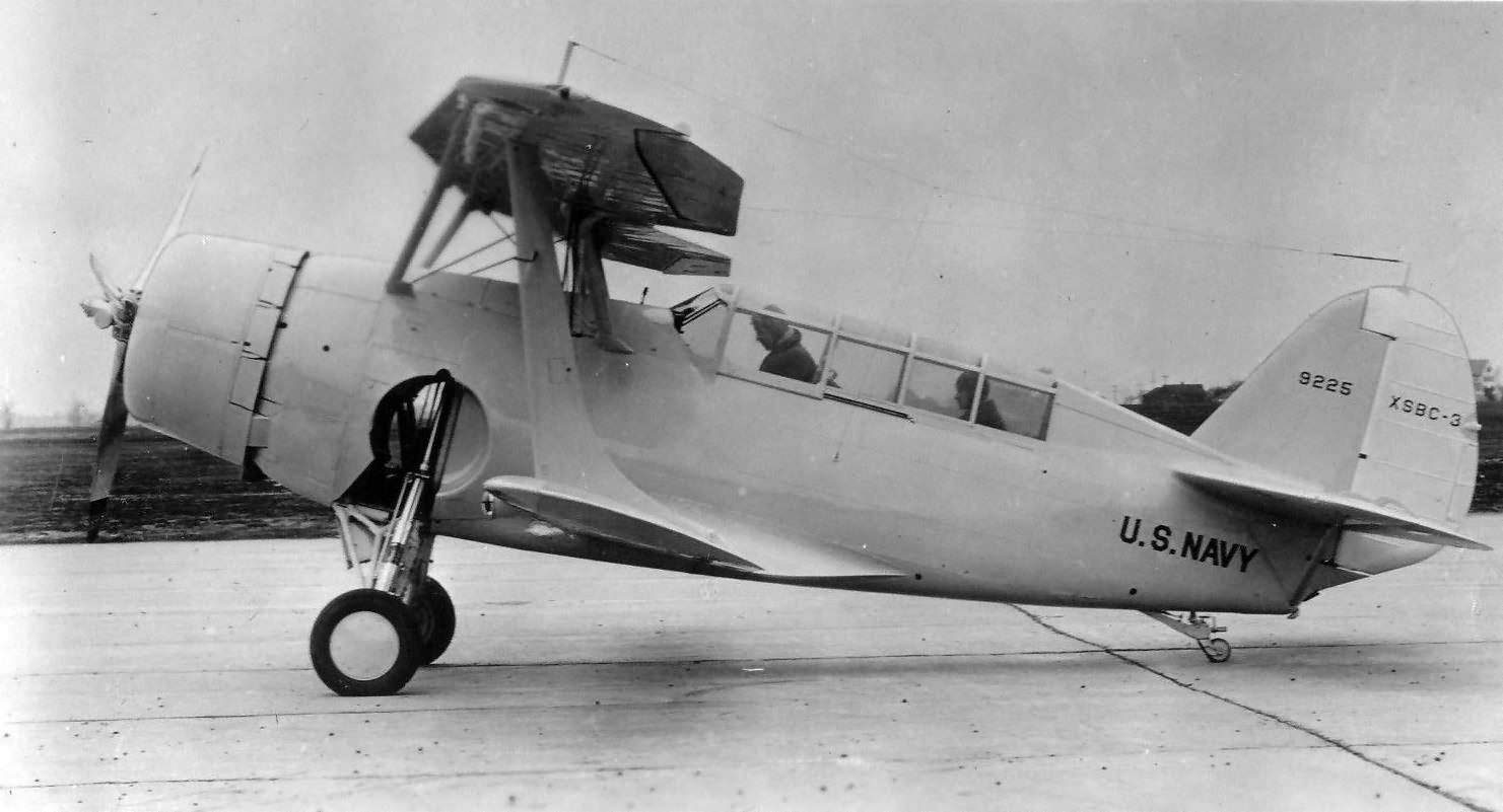 Curtiss XSBC-3 BuNo 9225