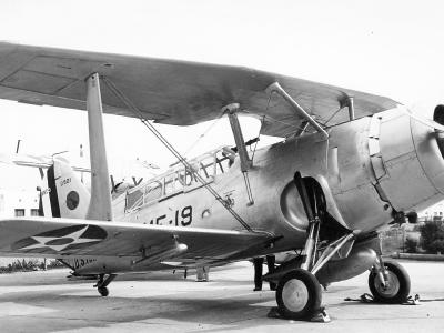 Marine SBC-3 Helldiver BuNo 0521 of the VMF-2