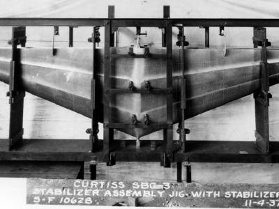 SBC-3 horizontal stabilizer assembly