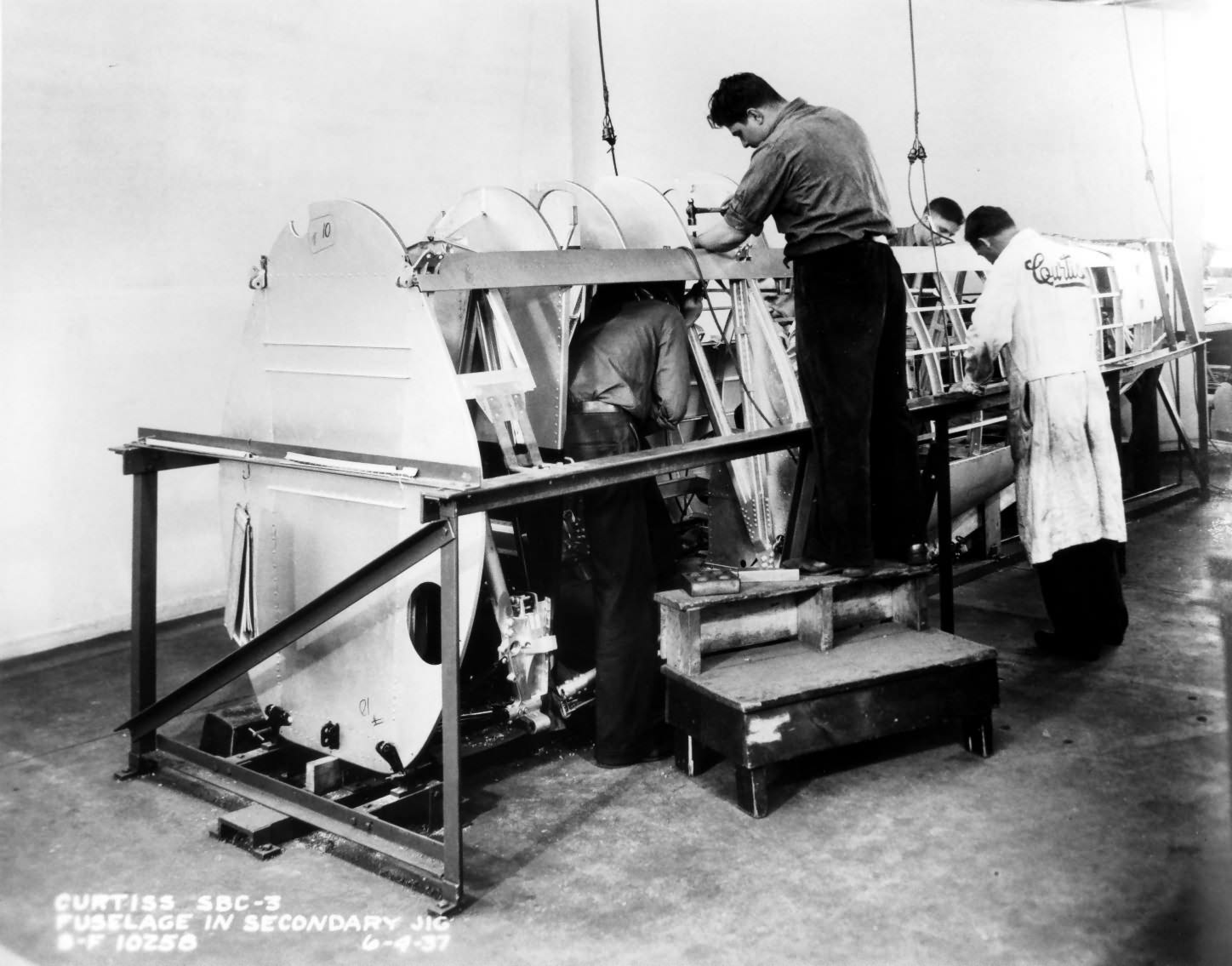 SBC-3 fuselage assembly