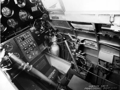 SBC-4 Helldiver front cockpit side 2