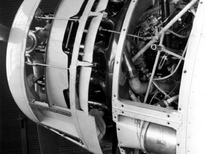 XSBC-3 Pratt & Whitney R-1535-82 Twin Wasp Junior engine