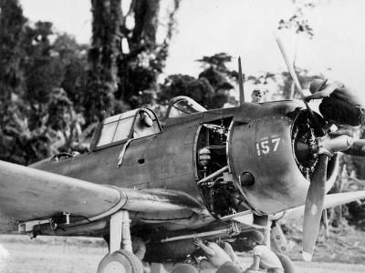 Marine SBD bougainville